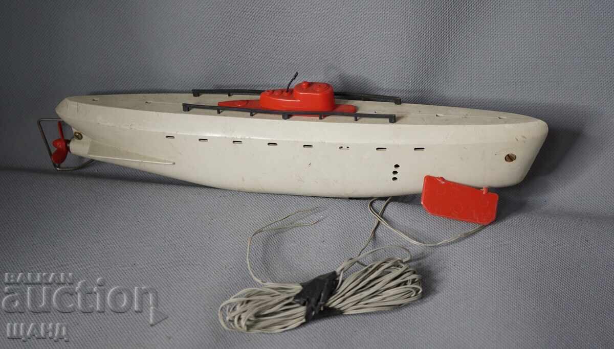 Old German Plastic Toy Model Submarine with price 10.35 BGN | € 5.29
