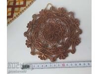 Beautiful old copper panel - filigree