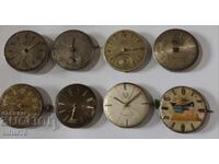 LOT OF 8 GUB-GLASHUTTE HAND WATCHES