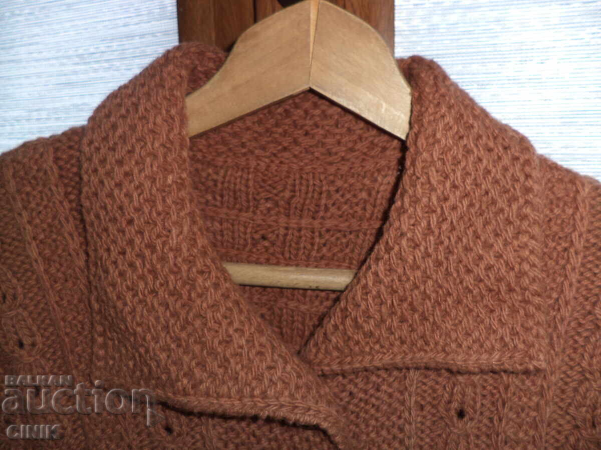 Γυναικείο πλεκτό παλτό - 5