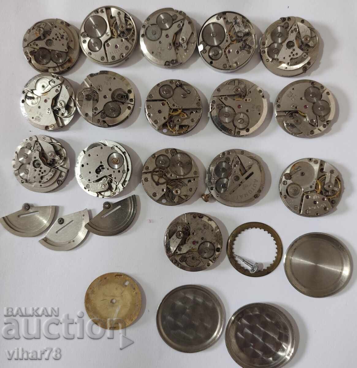 Auction PARTS FOR HAND WATCH GUB-GLASHUTTE Auction PARTS FOR HAND WATCH GUB-GLASHUTTE