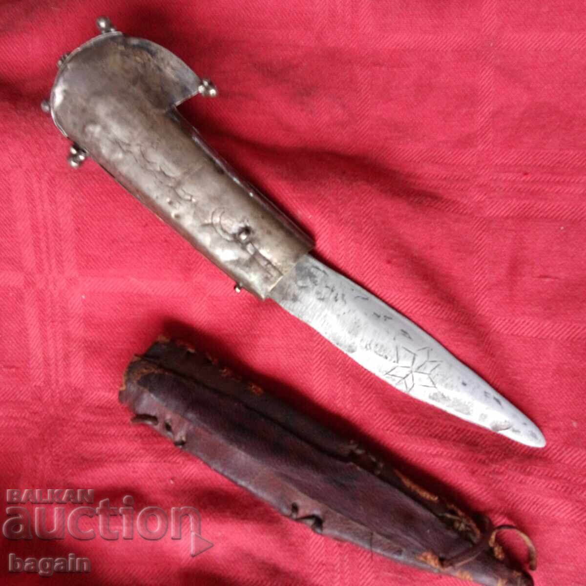 Delivery of Saber, karabela, knife, handle, silver