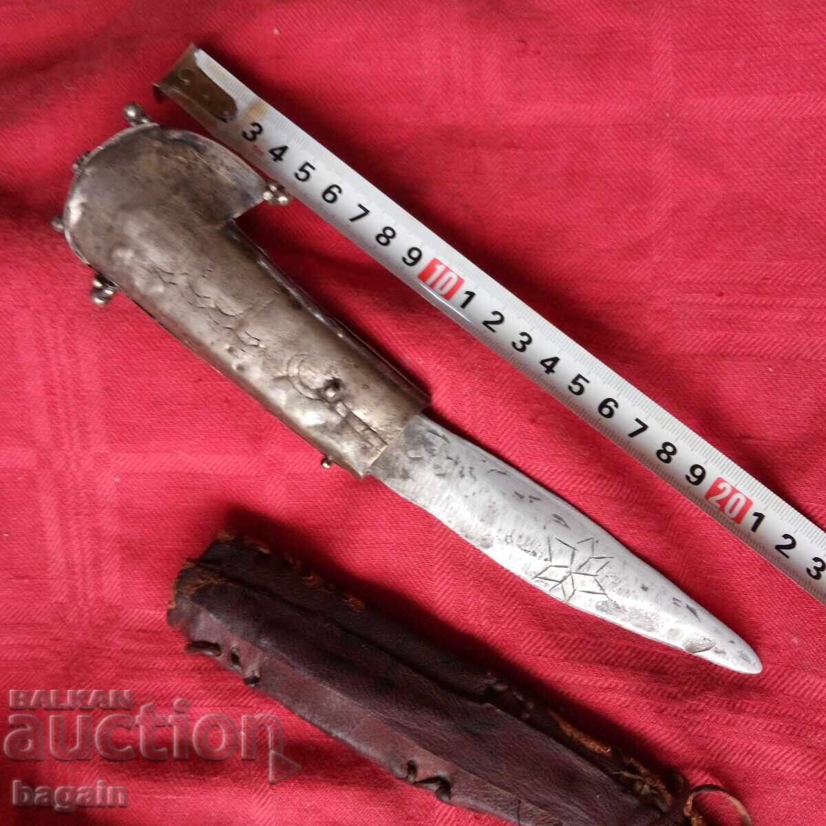 Шашка, карабела, нож, дръжка, сребро. - 5 Шашка, карабела, нож, дръжка, сребро. - 5