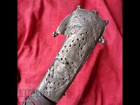 Saber, karabela, knife, handle, silver