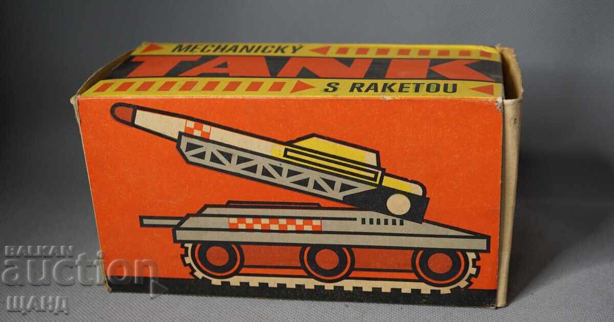 IGRA 1971 Cardboard Box for Metal Mechanical Tank Toy