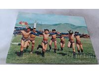 Postcard Agaaraar Mongolia