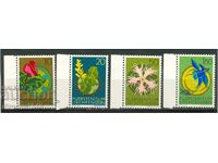 Лихтенщайн - Флора пълна серия,чиста,с оригинално лепило