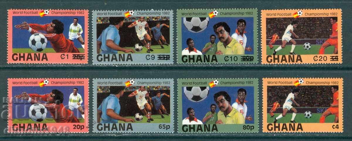 Ghana 1982 - World Cup complete series, mint