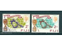 Фиджи 1966 - Световно по футбол пълна серия,чиста