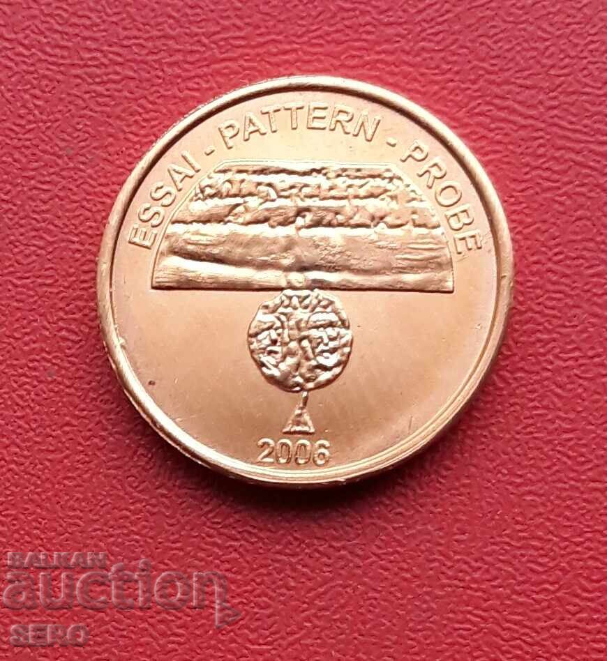 Vatican - 5 Euro Cent 2006 - Proof with price 1.00 BGN | € 0.51