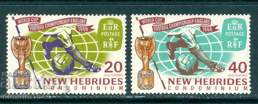 Noua Hebride 1966 - Campionatul Mondial de Fotbal serie completă, curată