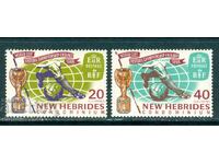 Нови Хебриди 1966 - Световно по футбол пълна серия,чиста