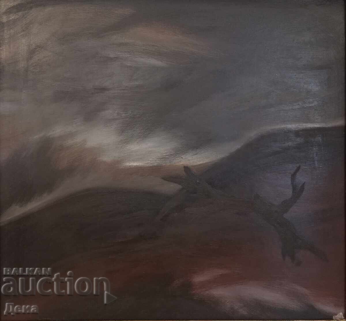 Alexander Velichkov painting 1985 with price 59.00 BGN | € 30.17 Alexander Velichkov painting 1985 with price 59.00 BGN | € 30.17