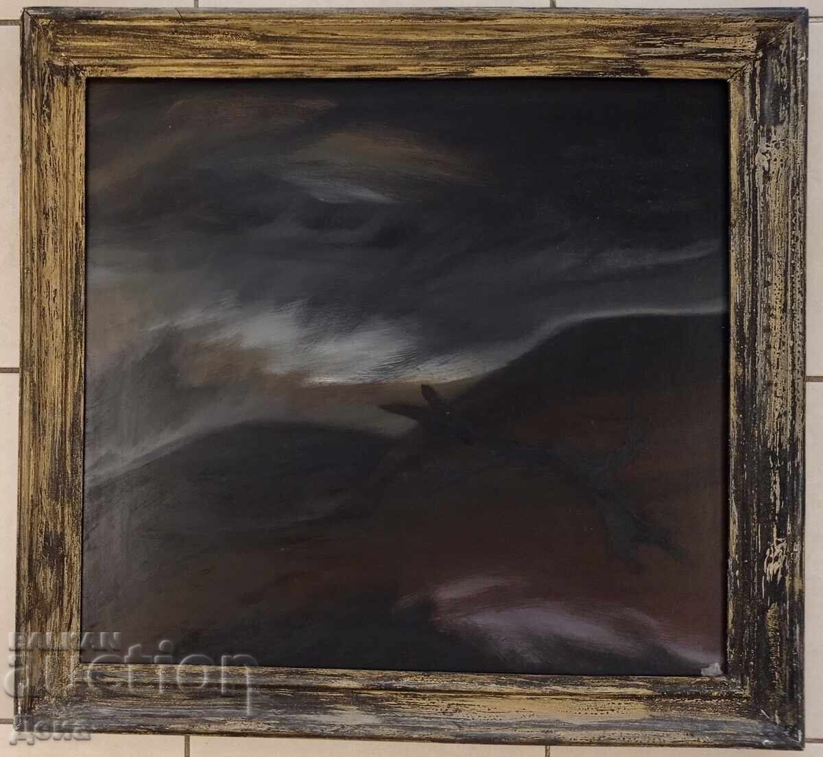 Alexander Velichkov painting 1985 Alexander Velichkov painting 1985