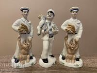 Колекция порцеланови фигури от завода Коростен (37 бр.)