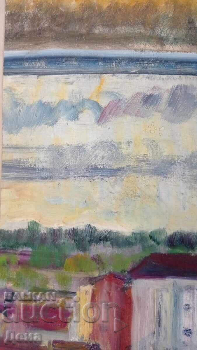 Dimitur Kandimirov Double-Sided Painting with price 11.00 BGN | € 5.62 Dimitur Kandimirov Double-Sided Painting with price 11.00 BGN | € 5.62