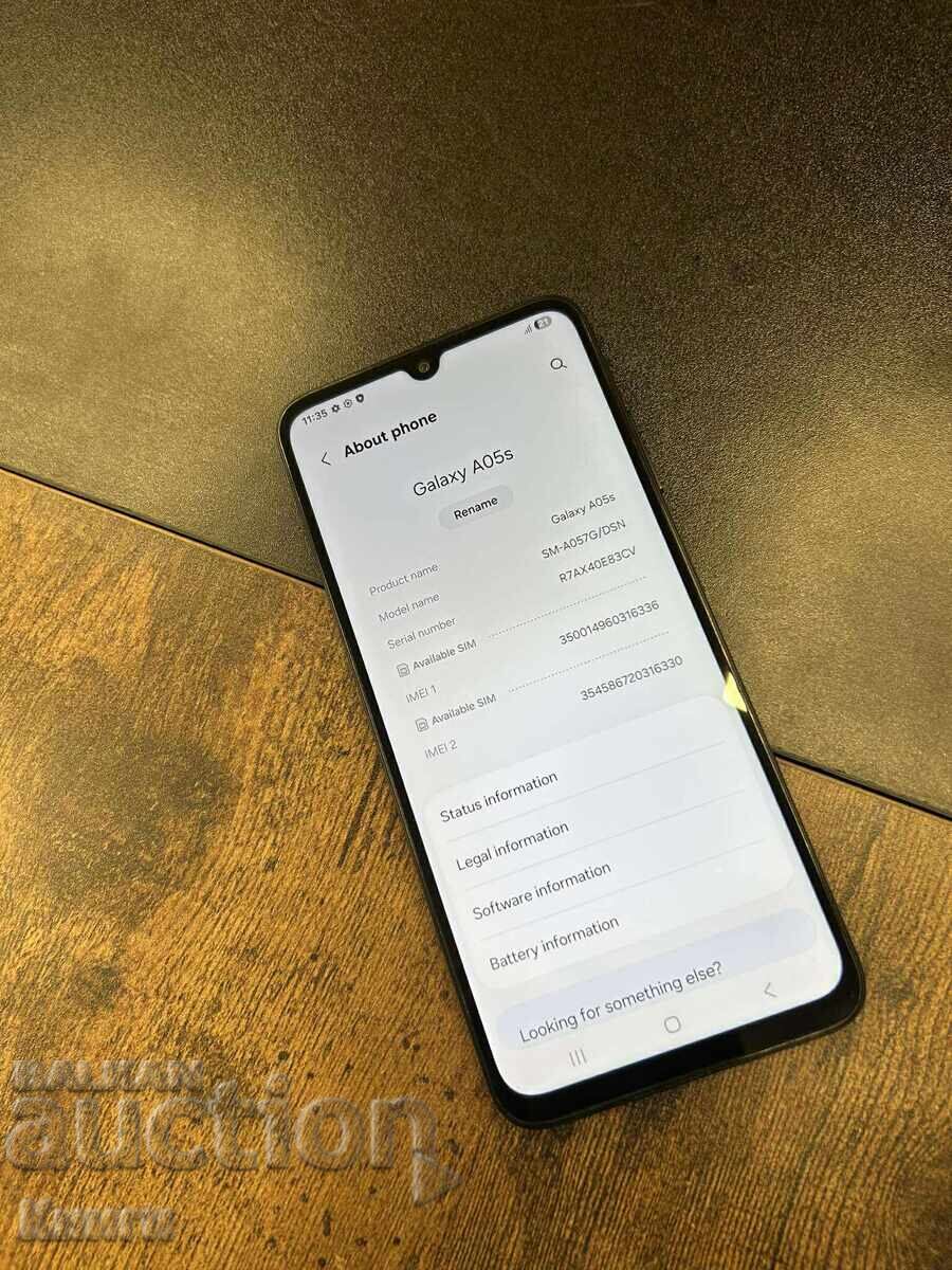 Телефон Samsung Galaxy A05s 64GB - като нов - 5 Телефон Samsung Galaxy A05s 64GB - като нов - 5