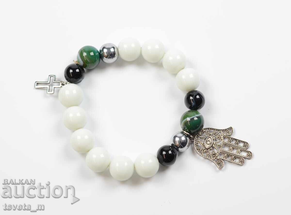 Elastic bracelet with natural stones Elastic bracelet with natural stones