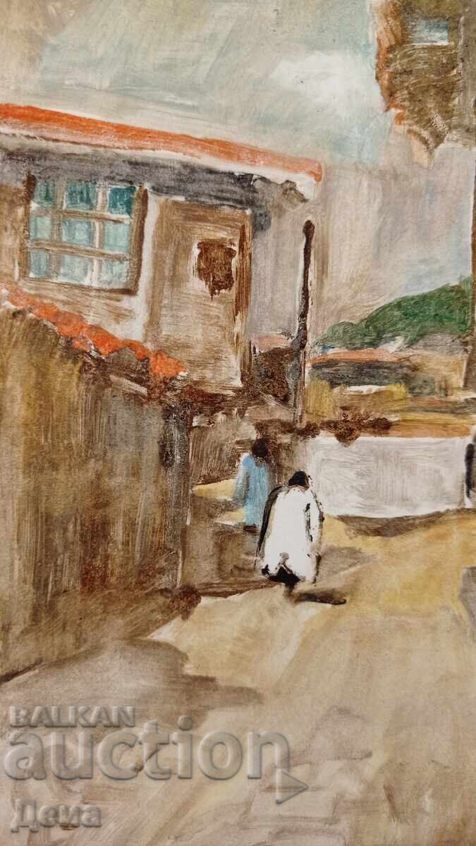 Auction Peter Nenov monotype Auction Peter Nenov monotype