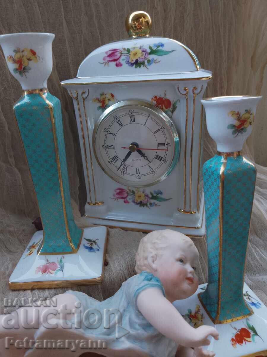 Ceas și sfeșnice rare