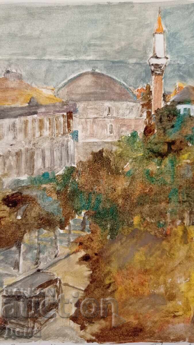 Auction Peter Nenov monotype Auction Peter Nenov monotype