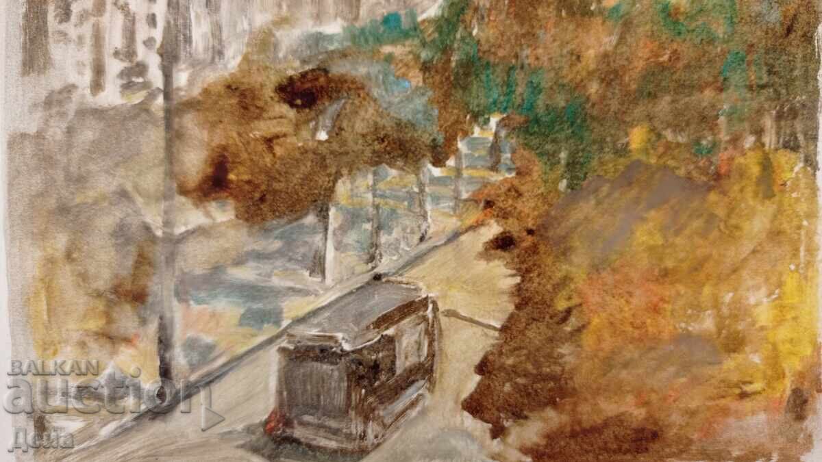 Delivery of Peter Nenov monotype Delivery of Peter Nenov monotype