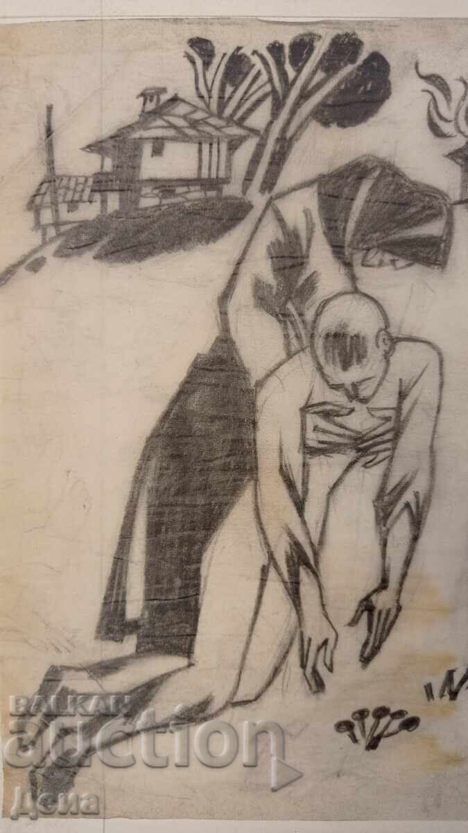 Eugene Bosyatsky drawing 1985 - 5 Eugene Bosyatsky drawing 1985 - 5