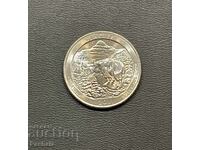 USA 25 Cent 2011 GLACIER