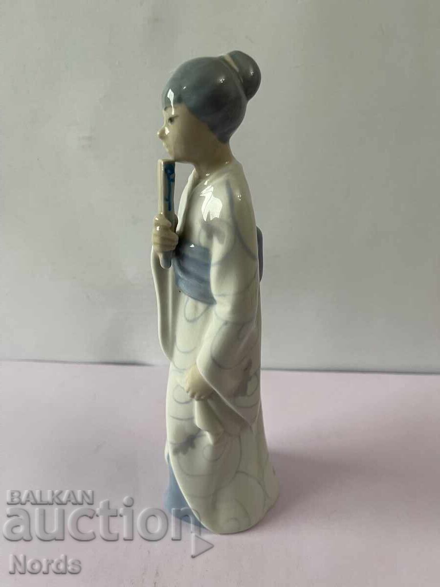 Porcelain figurine with markings with price 5.13 BGN | € 2.62 Porcelain figurine with markings with price 5.13 BGN | € 2.62