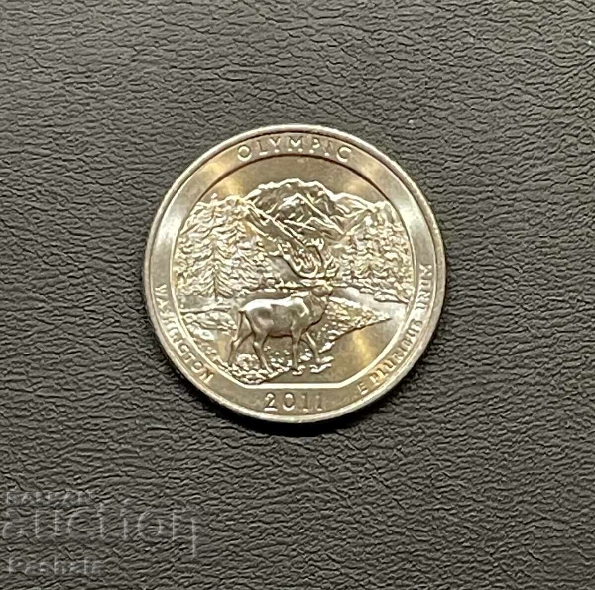 USA 25 Cent 2011 Olympic USA 25 Cent 2011 Olympic