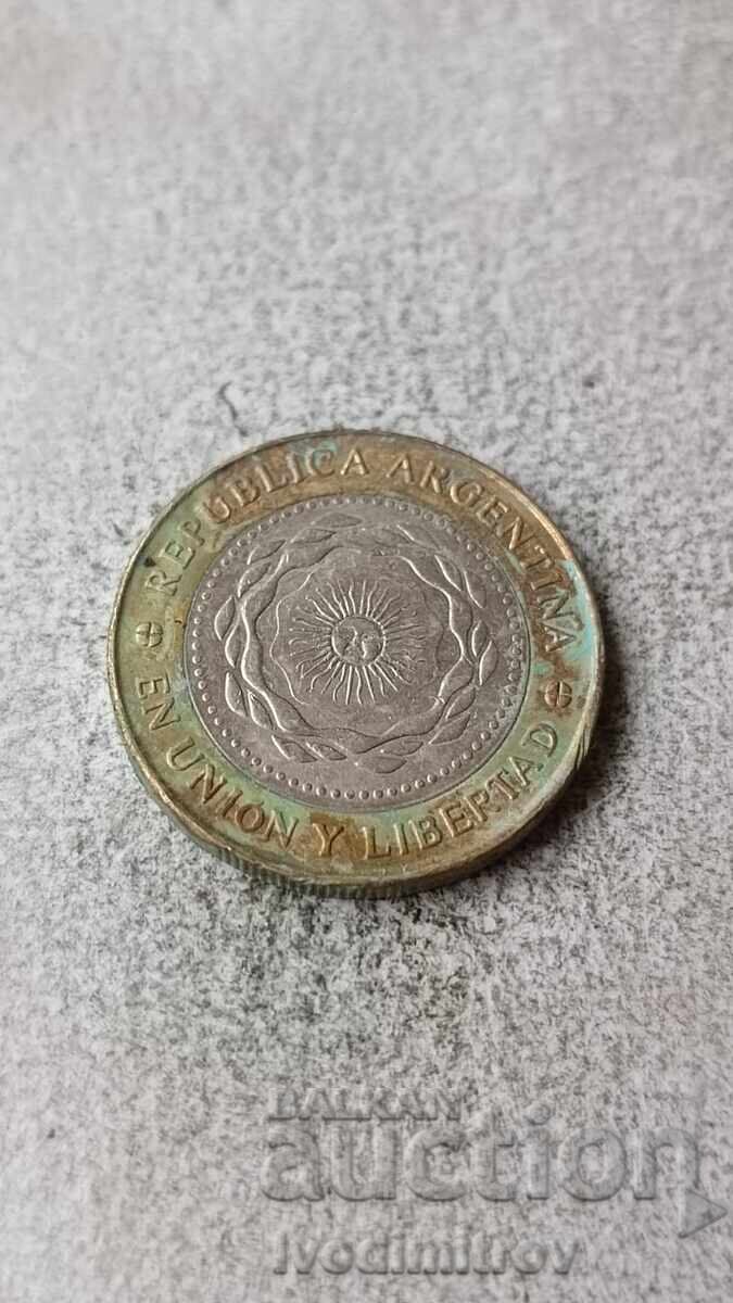 Аржентина 2 песос 2011 с цена 2.35 лв. | € 1.20 Аржентина 2 песос 2011 с цена 2.35 лв. | € 1.20