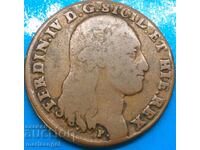 Naples 8 Tornesi 1797 Italy 15.14g honey