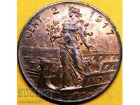 2 Centesimi 1917 Ιταλία Victor Emmanuel III