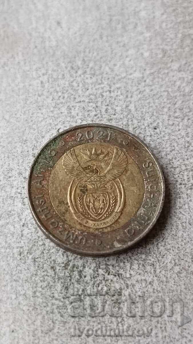 Νότια Αφρική 5 ραντ 2021 με τιμή 3.65 BGN | € 1.87