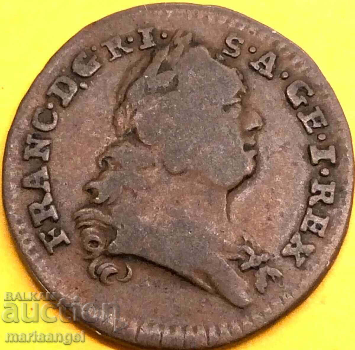 Παράδοση 1 pfennig 1759 Austria imp. Franz Stefan 2,50g - σπάνιο Παράδοση 1 pfennig 1759 Austria imp. Franz Stefan 2,50g - σπάνιο