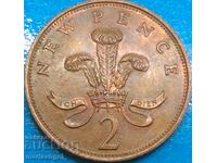 2 πένες 1981 Ηνωμένο Βασίλειο Βασίλισσα Βικτώρια