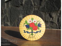 Βασίλειο της Βουλγαρίας, παλιά γυναικεία πούδρα Μισέλ σε κουτί