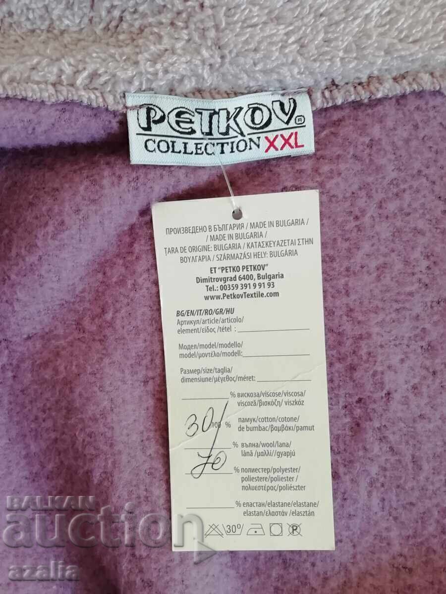 Delivery of Purple women's bathrobe XXL