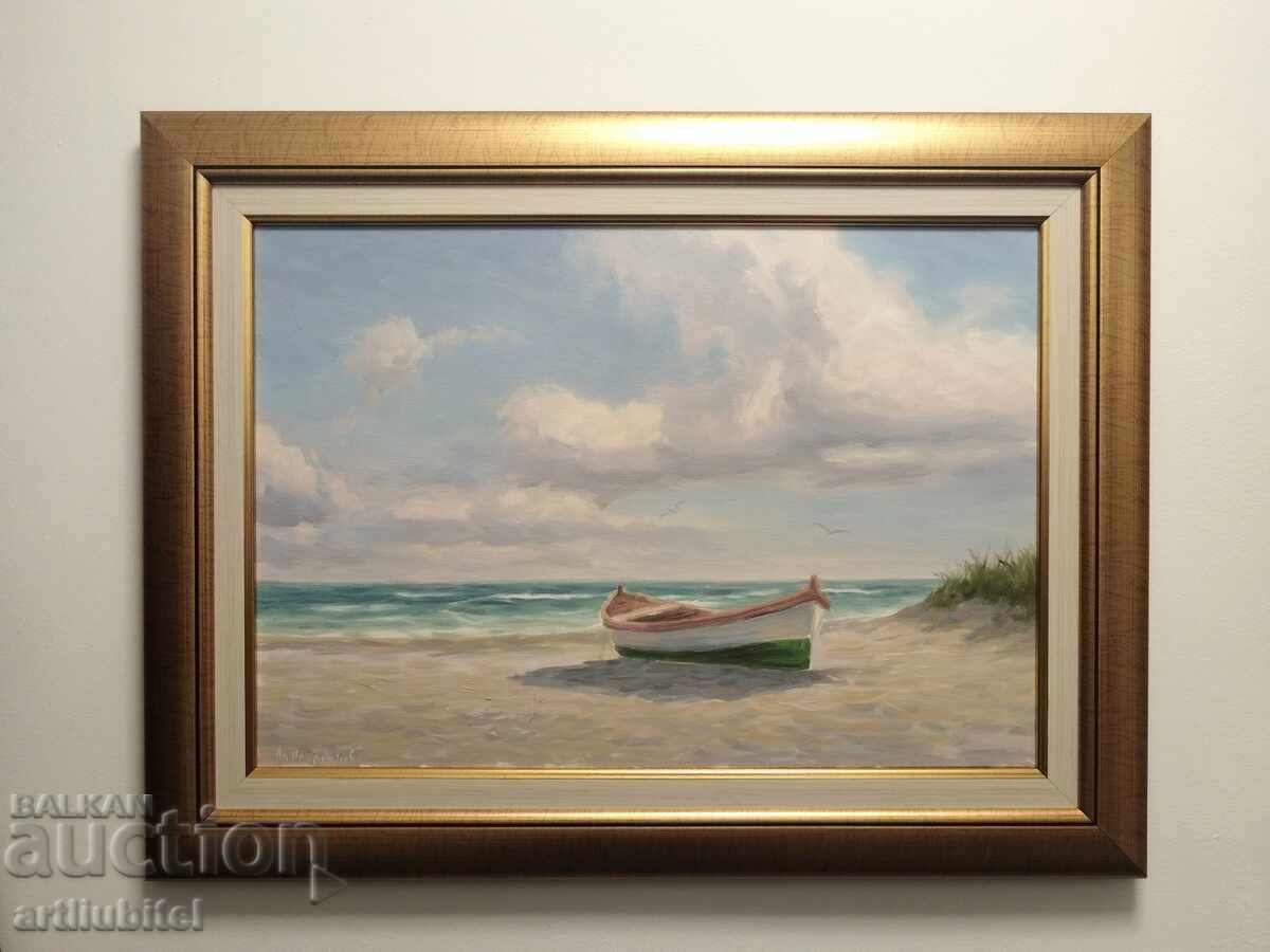 Anatoli Panagonov - oil paints on canvas, 48x63 cm Anatoli Panagonov - oil paints on canvas, 48x63 cm