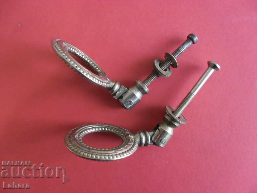 Antique drawer or door handles - 6