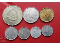 Germany-GDR-lot 7 coins