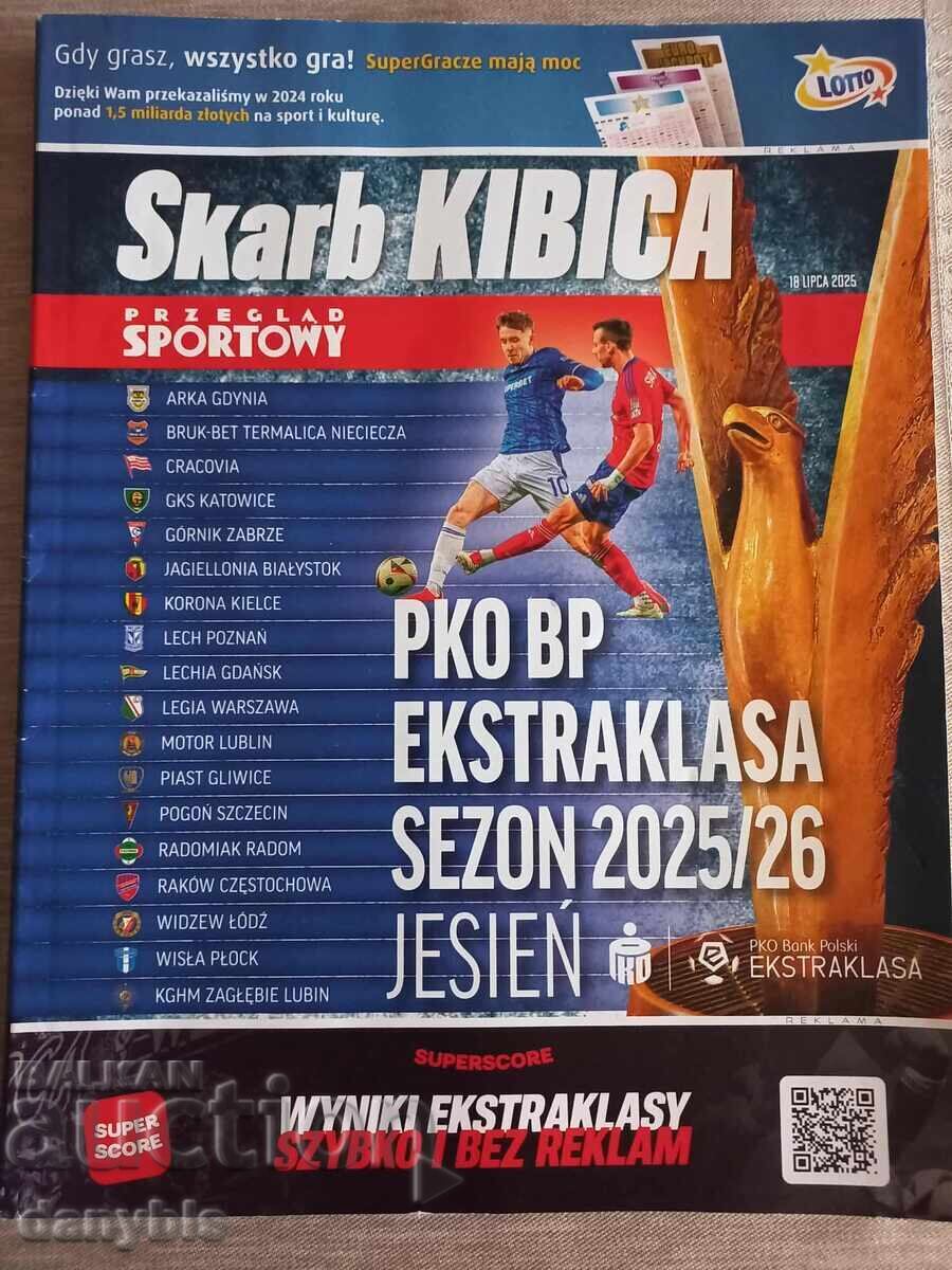 Revistă - Fotbal Polonia 2025 /26 Revistă - Fotbal Polonia 2025 /26