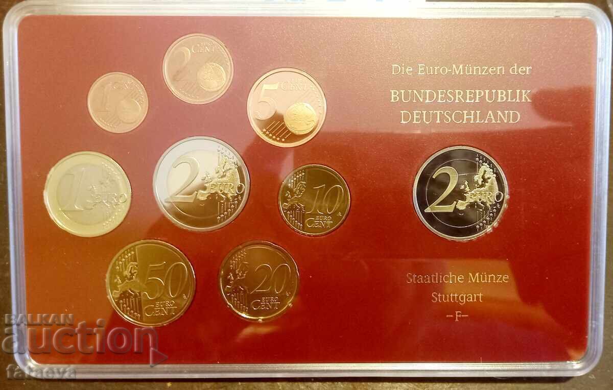 Proof Euro Set Germany D 2009 + another 2 Euro coin - 5