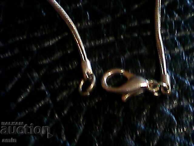 Аукцион красива посребрена гривна Аукцион красива посребрена гривна