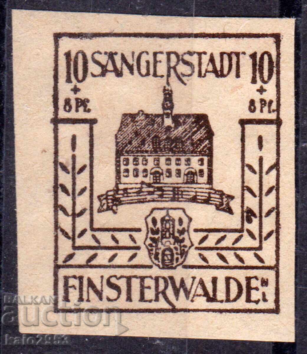 Germany - 1946 - Local Issue after WWII - Finsterwalde, MNH Germany - 1946 - Local Issue after WWII - Finsterwalde, MNH
