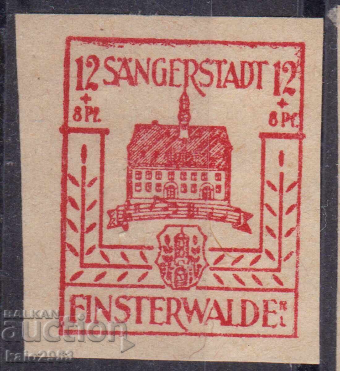 Germany - 1946 - Local Issue after WWII - Finsterwalde, MNH Germany - 1946 - Local Issue after WWII - Finsterwalde, MNH
