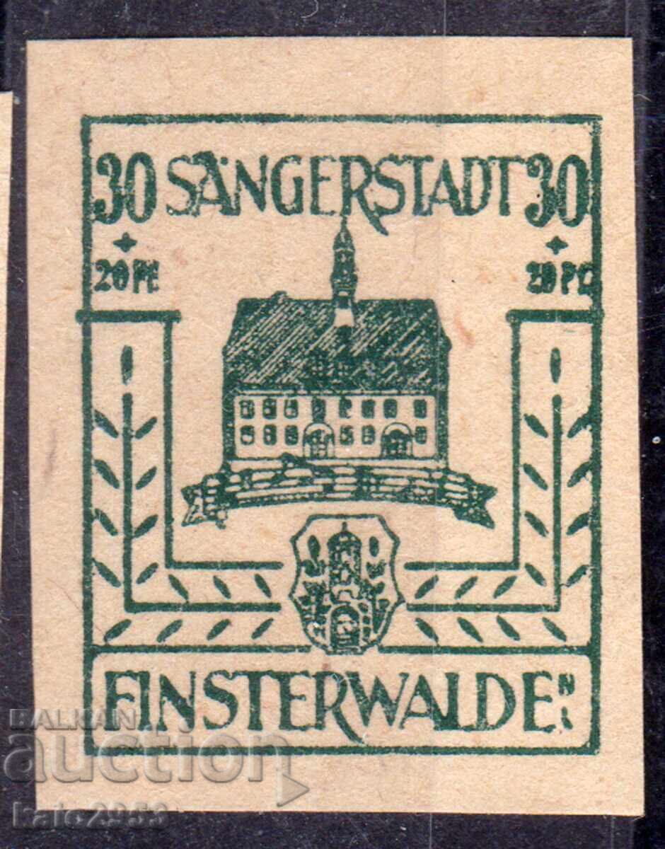 Germany - 1946 - Local Issue after WWII - Finsterwalde, MNH Germany - 1946 - Local Issue after WWII - Finsterwalde, MNH