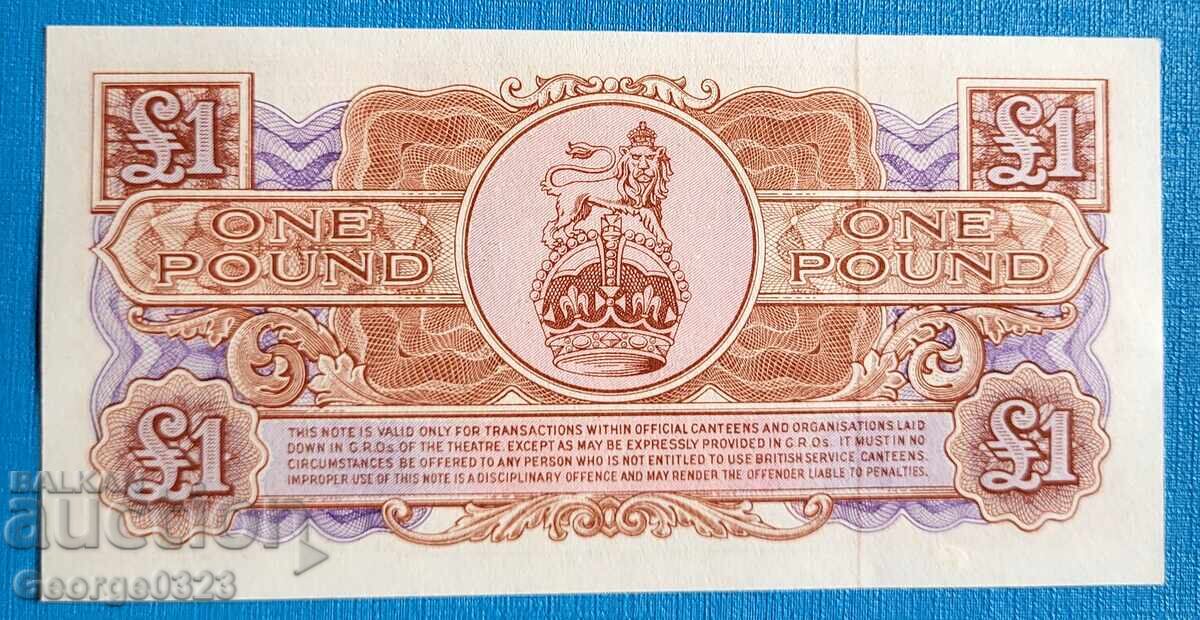 Marea Britanie 1956 1 Liră Sterlină Armata Britanică UNC Nouă cu preț 4.99 BGN | € 2.55 Marea Britanie 1956 1 Liră Sterlină Armata Britanică UNC Nouă cu preț 4.99 BGN | € 2.55