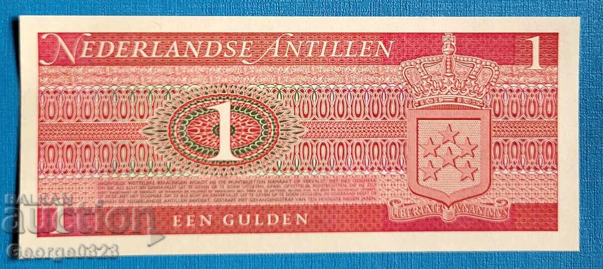 Нидерландски антили 1970 1 гулден UNC Нова