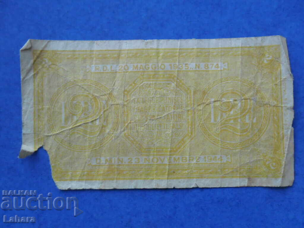 2 лири 1935 г. Италия с цена € 2.05 | 4.01 лв.